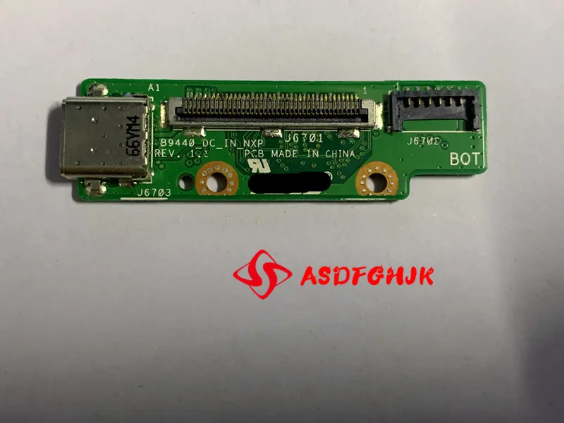 B9440_DC_IN Плата разъема питания для ASUS PRO B9440U B9440UA B9440FA B9440F Порт зарядного устройства