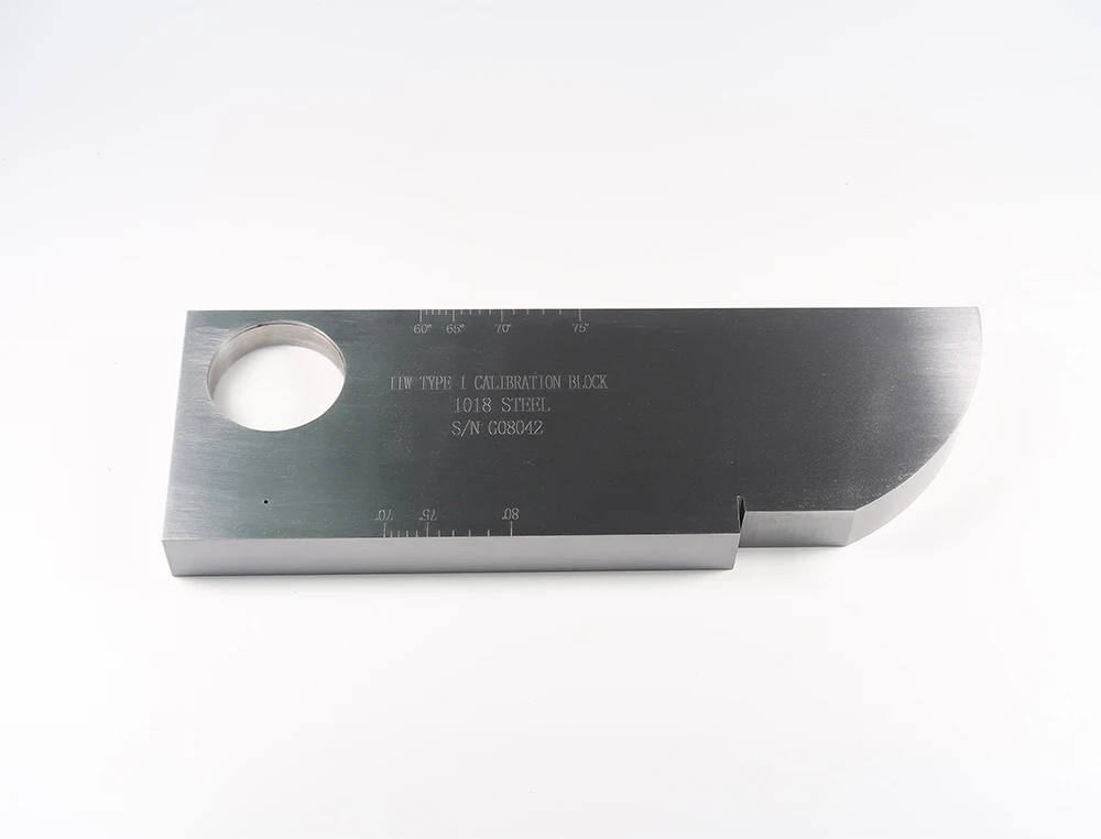 

NDT IIW-Type 1 Calibration Block 1018 steel test block for Ultrasonic Flaw Detector according to ASTM E164