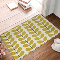 orla kiely doormat bathroom welcome polyeste mat kitchen home living room leaf decor floor rug door mat bath mat