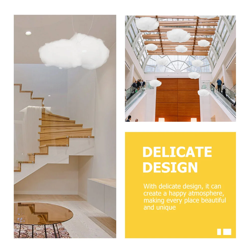 4 шт. декоративные подвески с имитацией облаков украшение для вечеринки подвеска