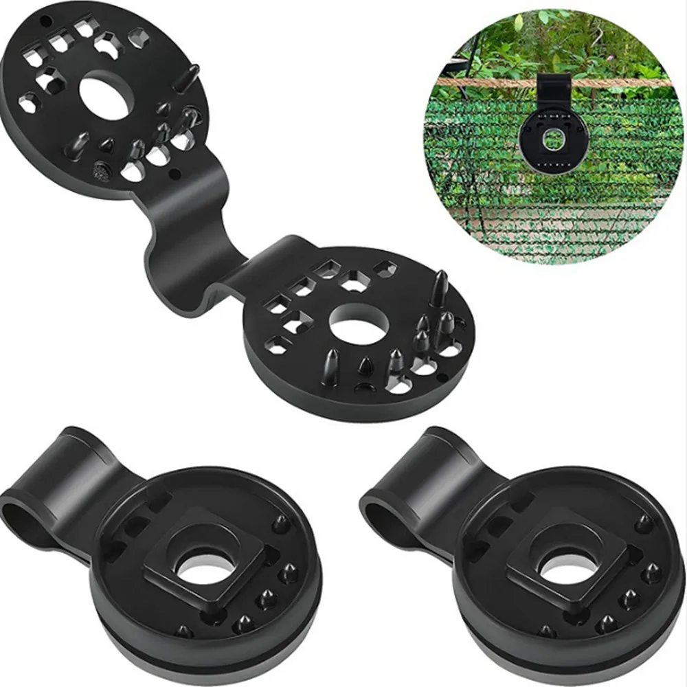 

40Pcs Shade Netting Black Clips For Greenhouse Outdoor Garden Anti Bird Netting Agricultural Sunshade Fabric Accessories
