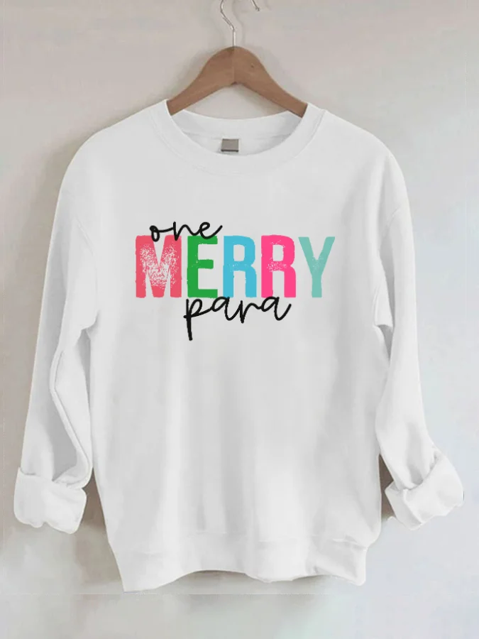 

One Merry Para Christmas Sweatshirt