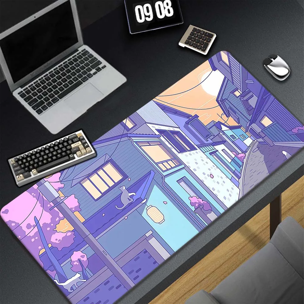 

Neon Gaming Mousepad Pc Mousemat Mouse Pads 900x400mm Big Mouse Pad Keyboard Mat XXXL Non-slip Rubber Desk Mat Gamer Pads Large