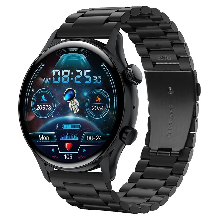 

GTR 3 Smartwatch Men Bluetooth Call 1.36" AMOLED 390*390 Screen HK8 Pro Watches Men Fitness Waterproof Smart Watch for Amazfit