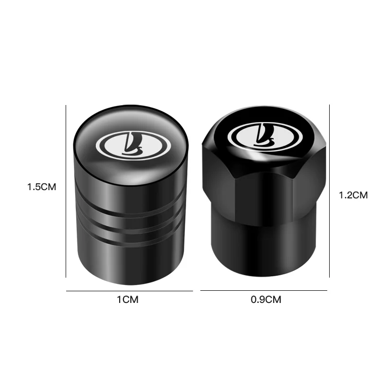 Автомобильные диски из металлического сплава 4 шт. аксессуары для Lada Vesta Niva Samara