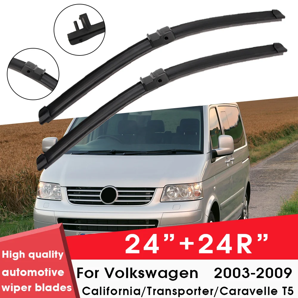 Автомобильные стеклоочистители для Volkswagen California/Transporter/Caravelle T5 2003-2009 24 &quot+ 24R&quot