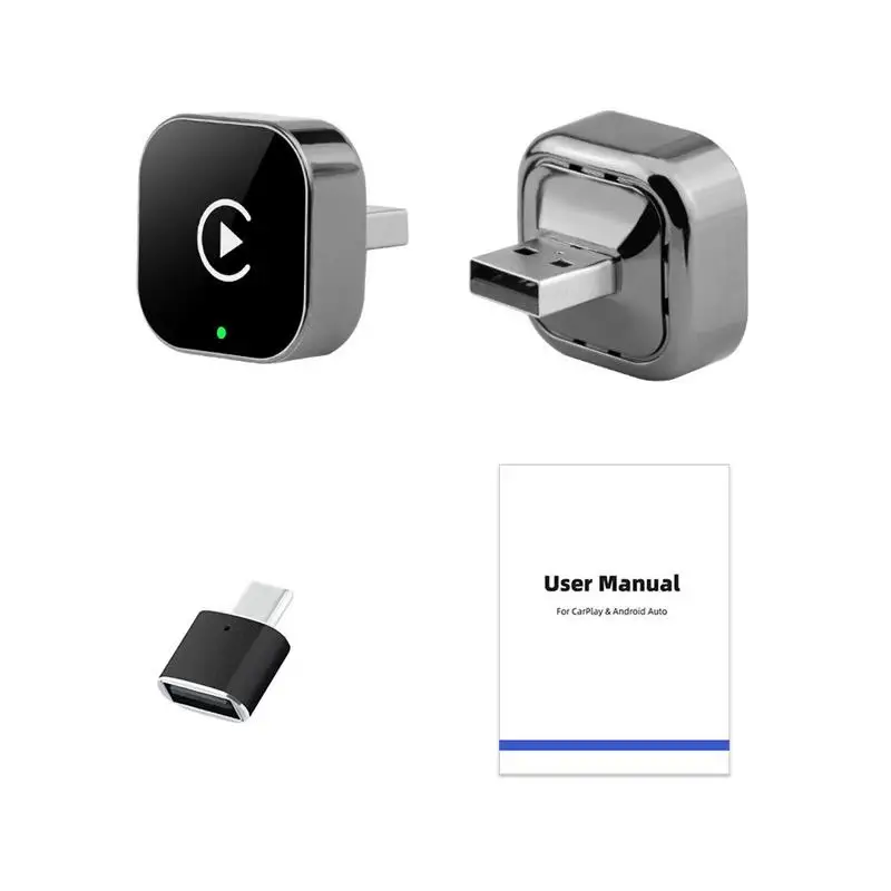

Новый беспроводной адаптер CarPlay Android Auto USB Dongle Smart Mini Box Plug And Play Универсальный для VW Toyota Nissan Honda Benz