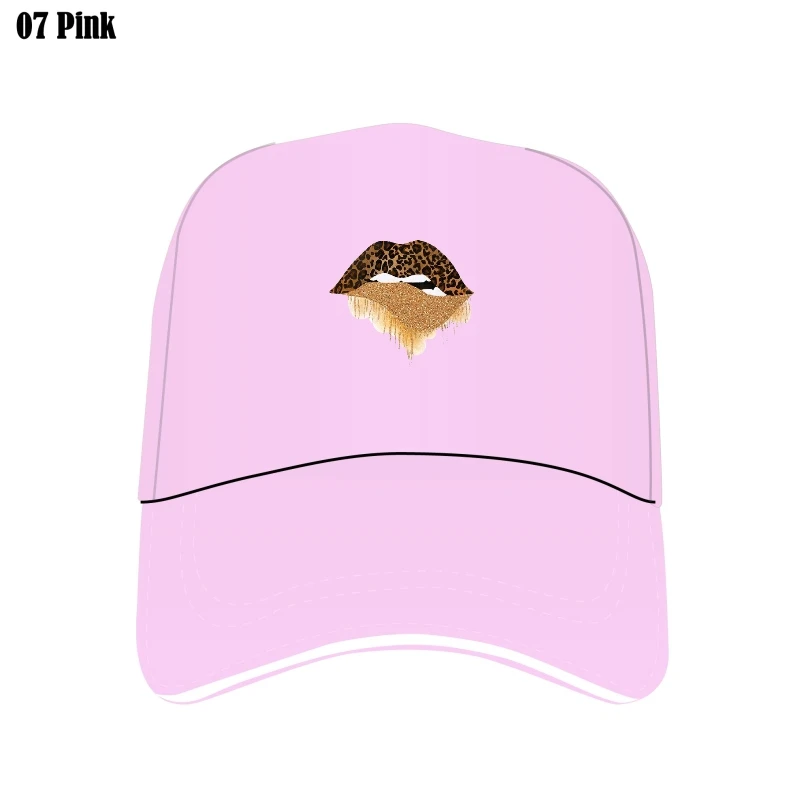 

Woman Pullovers Baseball Cap Ladies Spring Autumn Winter Leopard Trend New Style Lip Hatss Womens Female Visors Casual Sweacap