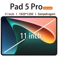 pad 5 android 10 snapdragon 865 tablet pc 8800mah google play 11inch wifi 6gb 128gb laptop wps office 1324mp global version