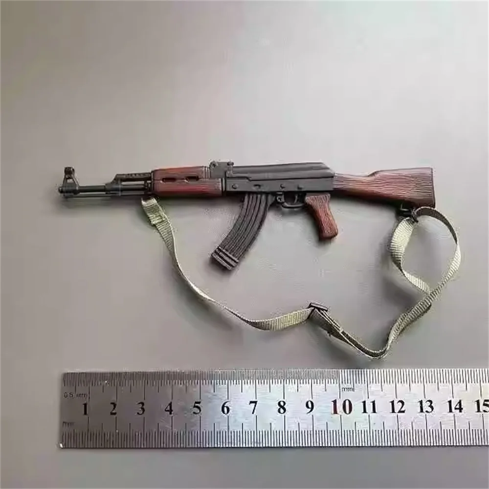 Игрушечная модель ak47оружия ПВХ зажим с ремнем не Реалистичная для экшн-фигурок 12