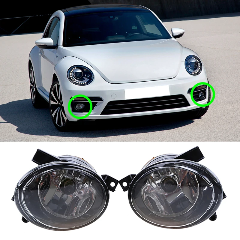 

Car Front Fog Lights Daytime Running Assembly for VW Jetta MK6 Beetle R-line Touran Golf EOS Caddy Tiguan 2009-2013 Auto Styling