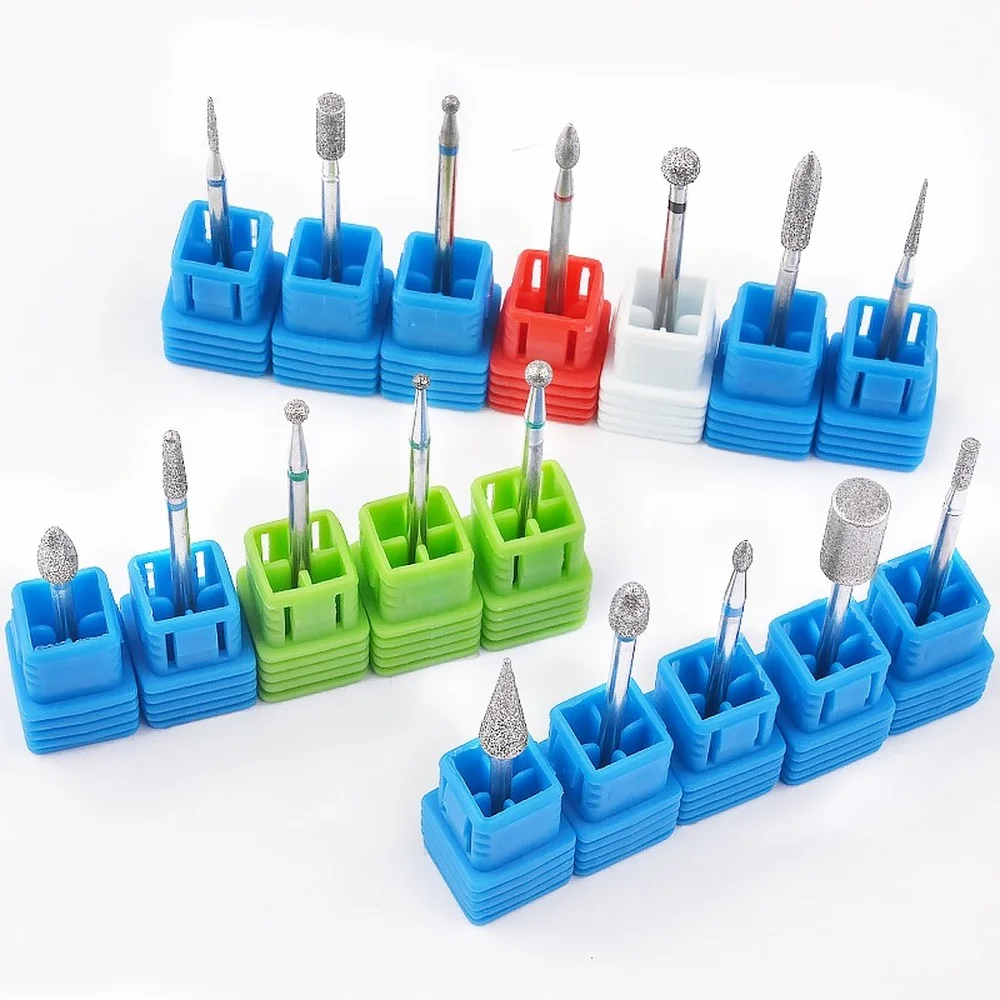 

High-quality 17 Designs Nail Polishing Head Nail Polishing Tungsten Steel Bit Polishing Head for Nail