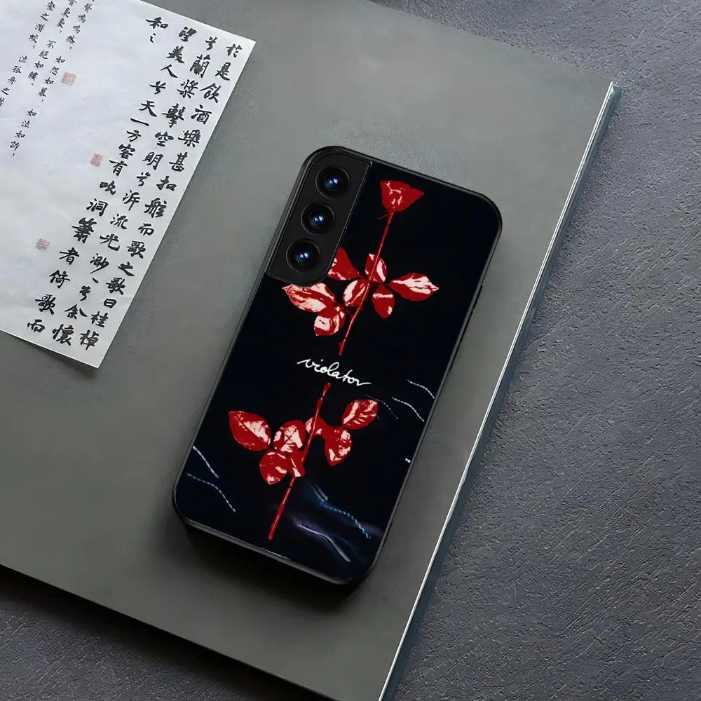 Электронный Рок Depeche крутой чехол для телефона Samsung S 24 23 22 21 20 Plus Ultra A M 34 тихий 54 53