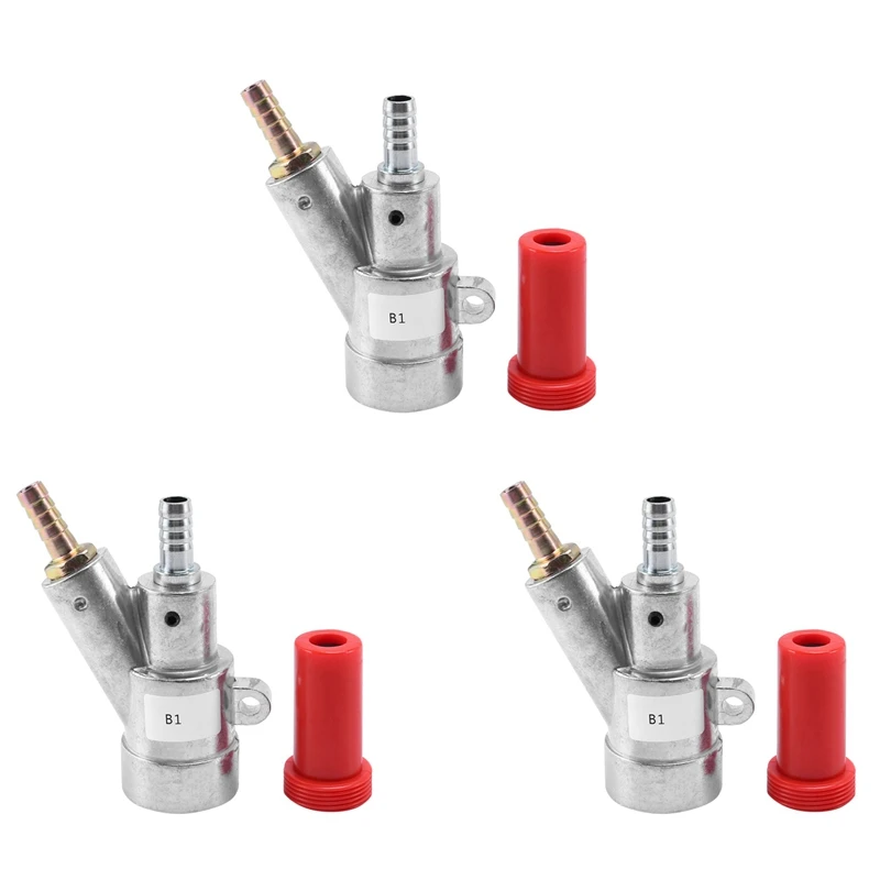 

Набор насадок из карбида бора, комплект из 3 насадок 60 х20 мм для пескоструйной обработки, 8 мм