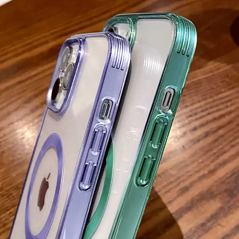 Роскошный акриловый усиленный защитный чехол для телефона IPhone 16 15 14 13 12 Pro Max Plus