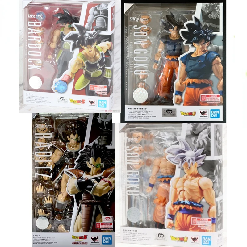В наличии BANDAI SHF Драконий жемчуг супер S H фигуртс герой ограниченный SSJ2 Гоку
