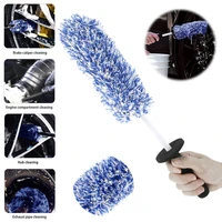new microfiber detailing brush with removable head durable rim spokes caliper wheel cleaner