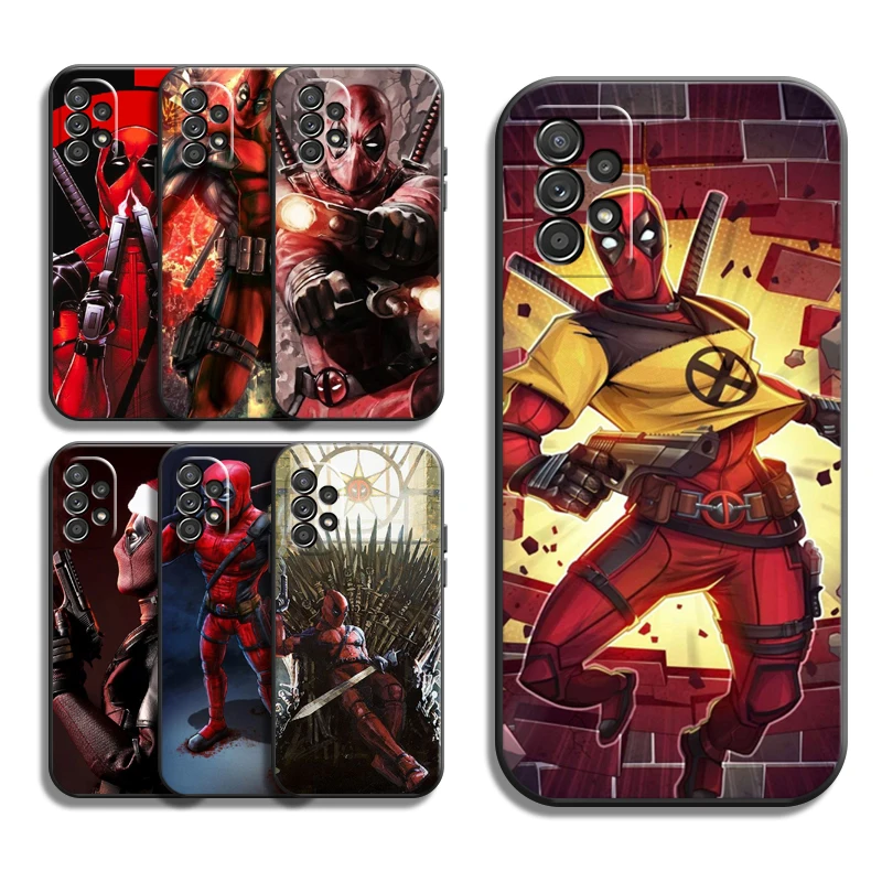 

Marvel Wade Winston Wilson Phone Cases For Samsung Galaxy S20 FE S20 Lite S8 Plus S9 Plus S10 S10E S10 Lite M11 M12 Carcasa