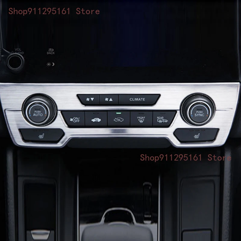 

Подходит для Honda CR-V 2017 2018 2019 нержавеющая сталь Центральная кнопка вращения внутренние детали из нержавеющей стали