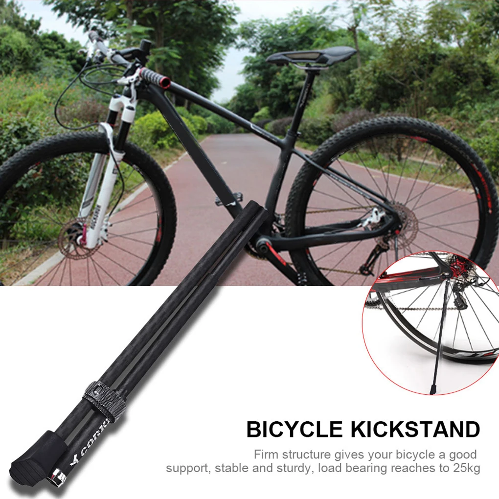Soporte para bicicleta de montaña y carretera, accesorio ultraligero para estacionamiento de carbono, ajustable, antideslizante