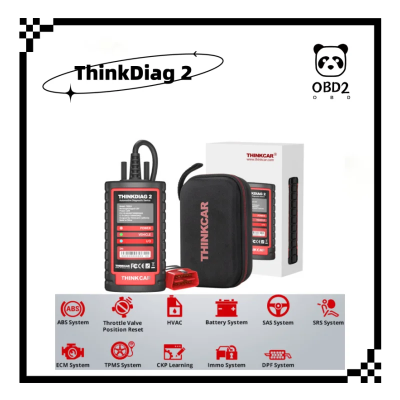 

ThinkDiag 2 ALL software 1 Year Free Update Auto Diagnostic tool support CAN FD ECU Coding Active Test 16 reset Thinkdiag2
