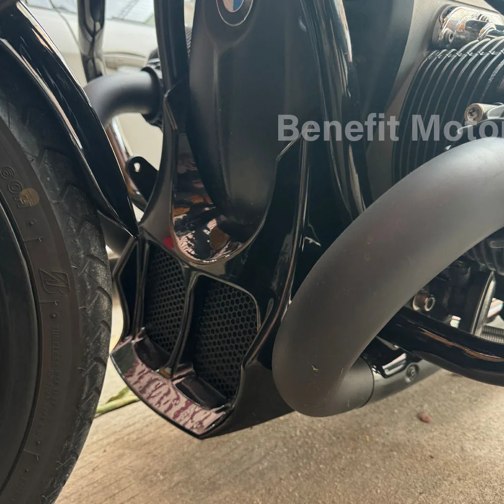 Фото Защита радиатора и нижнего воздухозаборника (спойлер) для мотоциклов BMW R18 Transcontinental Classic 100 Year R18 B, 2020-2025 гг. №4