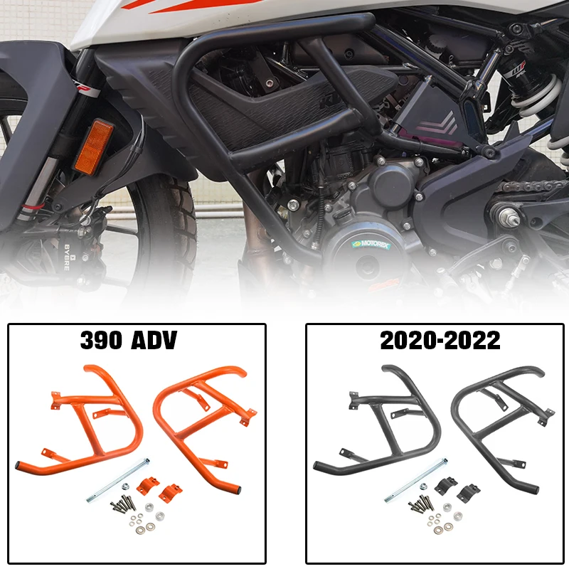 

MTKRACING For 390 ADV Adventure 2020 2021 2022 Motorcycle Bumper Engine Guard Crash Bar Frame Protector