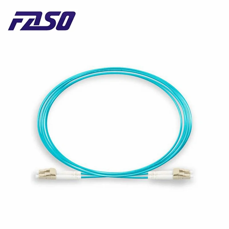 FASO OM3 LC UPC-LC UPC Multimode Duplex 3.0mm Fiber Patch Cable LC Fiber Optic Patch Cord Optical Fiber Cable