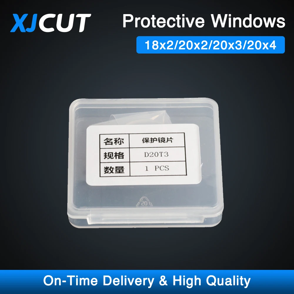 

Лазерный объектив XJCUT 18x 2/20x 2/20x 3/20x4, ручная волоконная лазерная сварка, защитные стекла для WSX QiLin HanWei Sup CQWY, сварочная головка