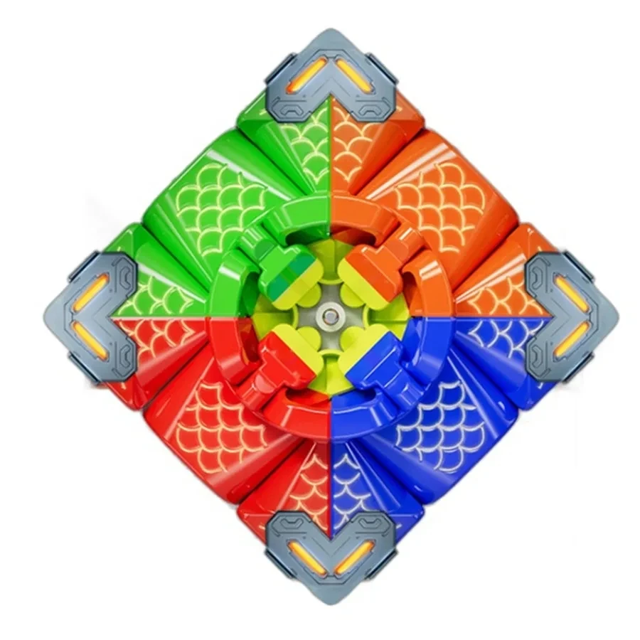 Магнитный куб-головоломка Meilong 3M V2 стандартный UF-быстрый профессиональный для