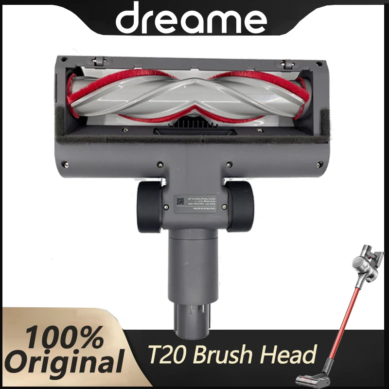 

Original Dreame T20 Brush Head V-shape Main brush Accessories 1.2 cm also suit for V12 T30