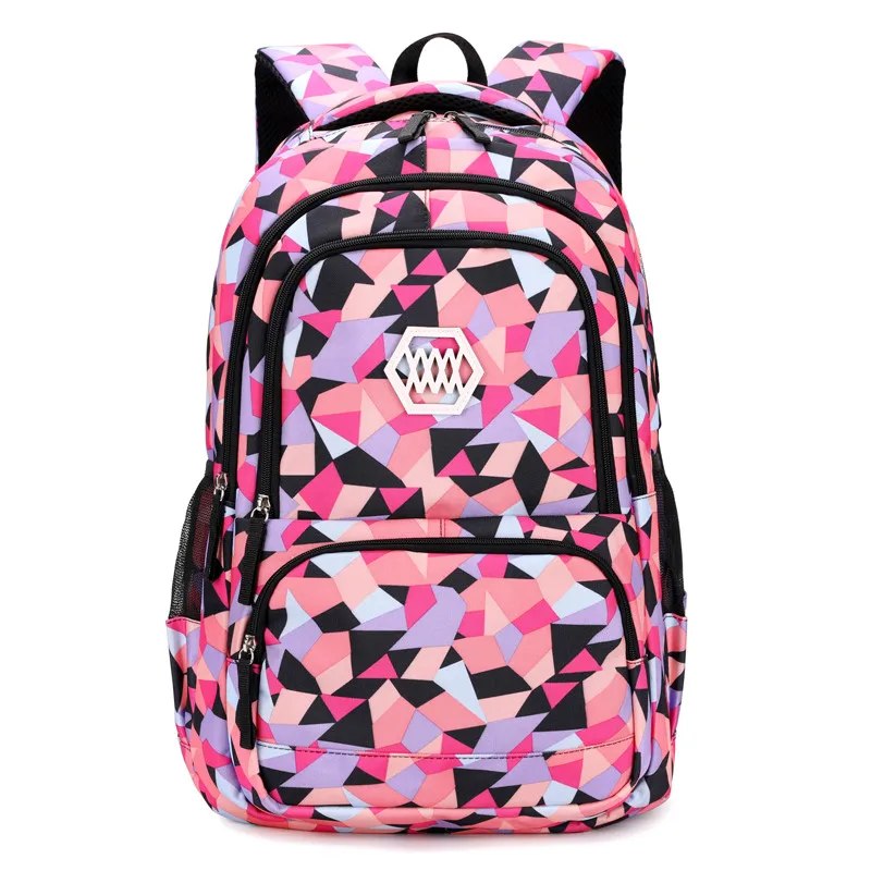 School Bags for Girls Primary Backpack Cute Stars Print Schoolbag Lightweight Bookbags Kids School Backpack Mochila Escolar