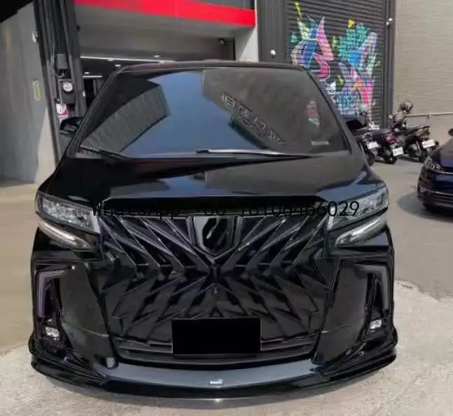 Автомобильные аксессуары Высококачественная передняя решетка радиатора Black Knight