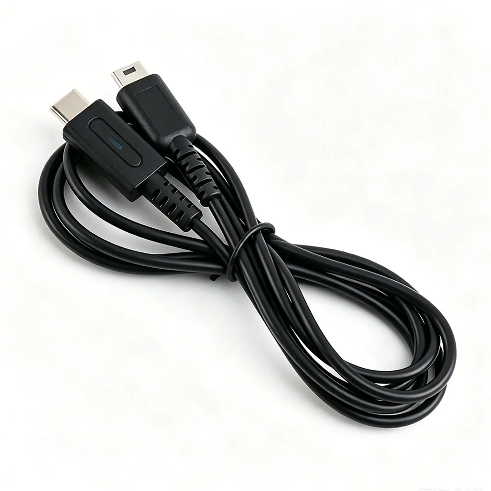 Фото Кабель для зарядки контроллера NDSL, 1,2 м, USB-C, с индикатором LED, кабель питания для Nintendo DS Lite, кабель PD Type-C №4