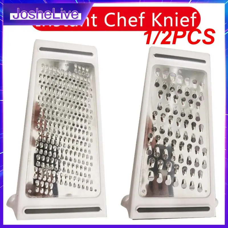 

1/2PCS Potato Double-sided Grater Stainless Steel Grater Kitchen Supplies for Cheese Vegetables