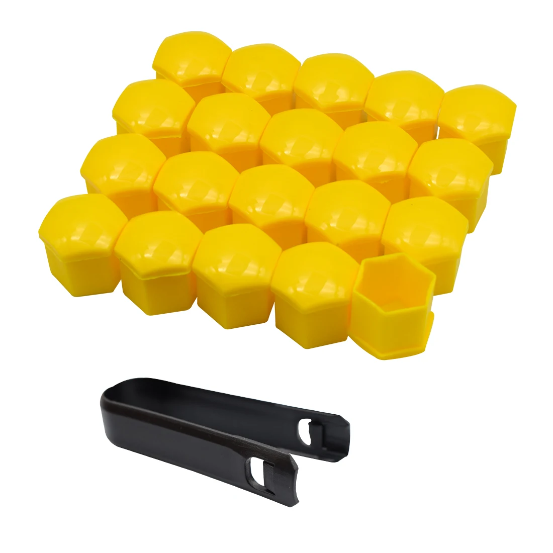 

20 шт. 17 мм 19 мм 21 мм пластиковые заглушки, гайки для колес из сплава, крышка головки болта, колпачки для колес автомобиля, крышки для колес, наружное украшение для Toyota Kia