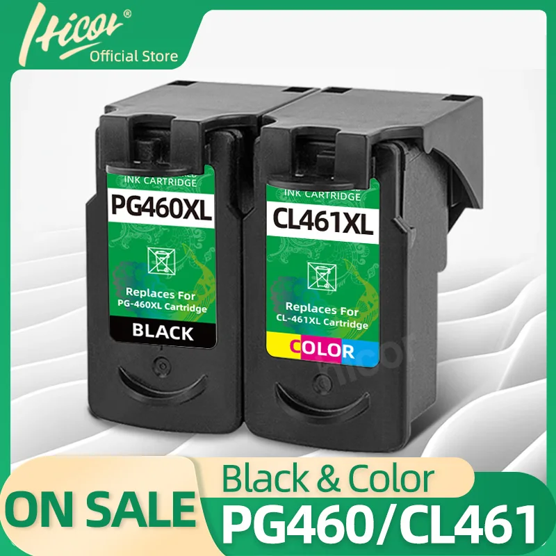 

Remanufactured For Canon PG 460 CL 461 pg-460 cl-461 Ink Cartridge 460XL 461XL PG460 CL461 Pixma TS5340 TS7440 Printer