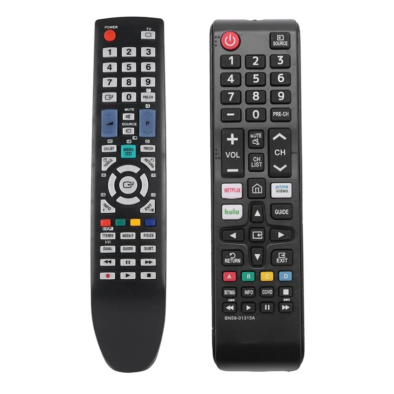 

2 Pcs TV Remote Controller For Samsung Bn59-00901A Bn59-00940A BN59-00862A AA59-0048 & BN59-01315A