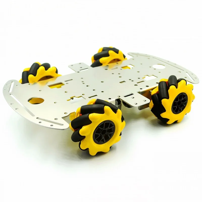 

McNamum wheel aluminum car chassis DIY car 4WD four-wheel drive chassis.
