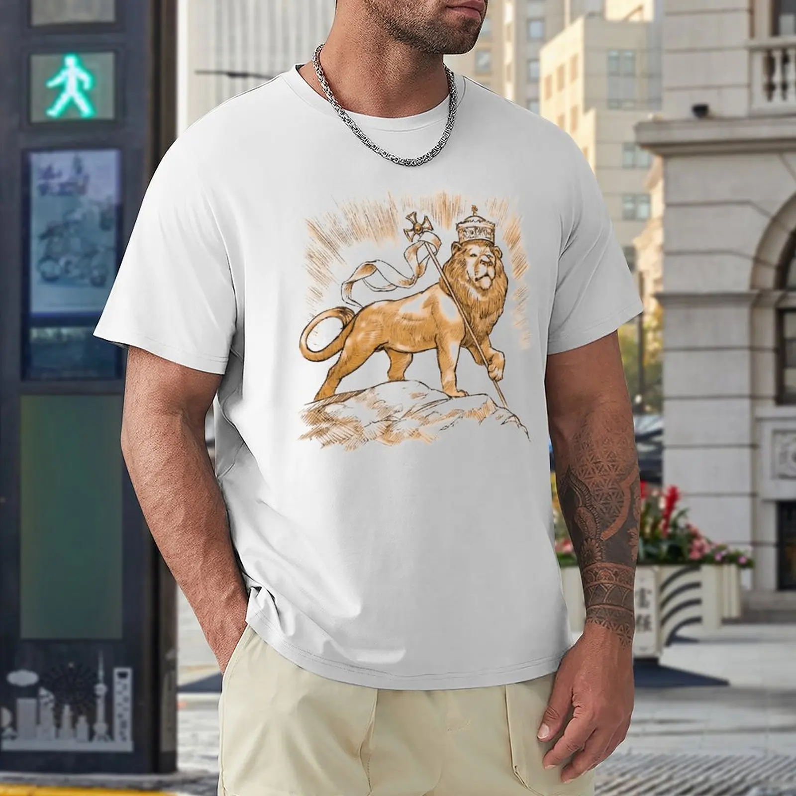 

Graphic Vintage The Lion of Judah Tees Vintage Fitness USA Size