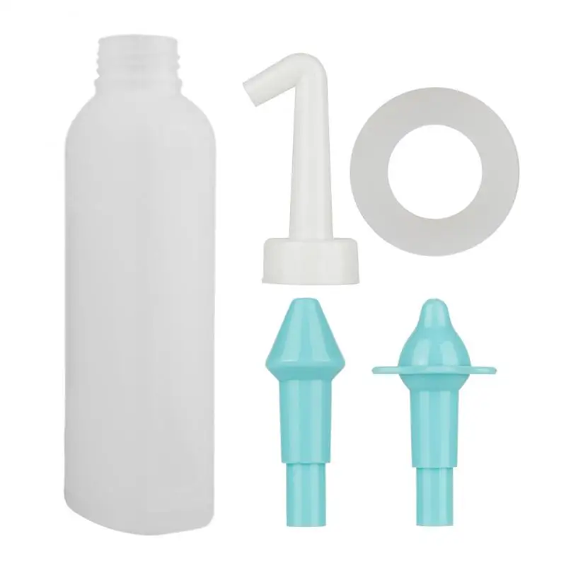 

500ML 3 Heads Nasal Wash Cleaner Nose Cleaning Bottles Adults Children Moistens Irrigator Avoid Allergic Rhinitis Dropship