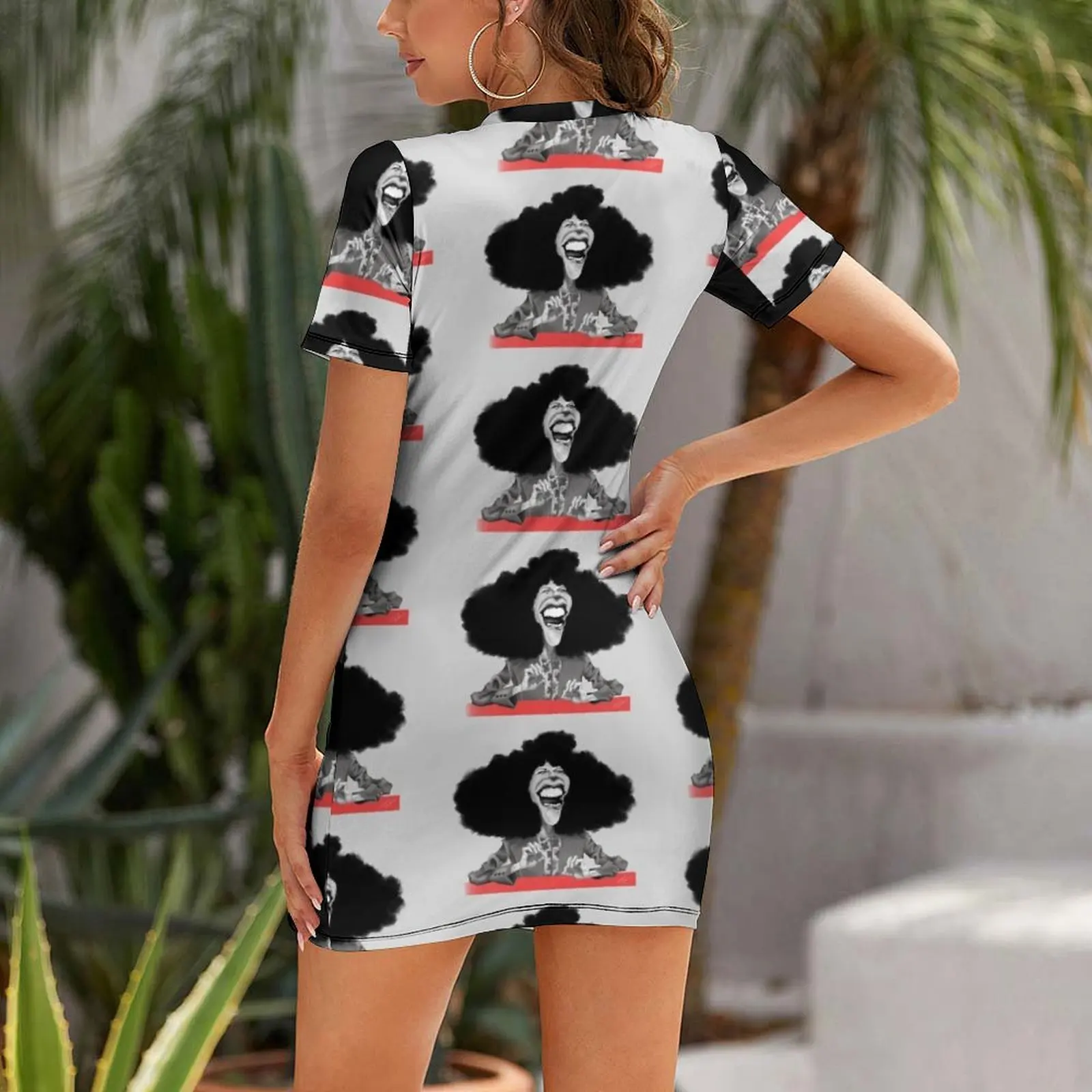 Платье Gilda Radner с короткими рукавами женские платья для особых случаев вечерние