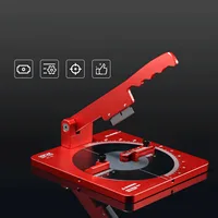 DSPIAE 180 Dedree Angle Adjustment AT-AC Fixed Angle Cutting Table Red Wrench Aluminum Alloy Stainless Steel 1945*150*48mm