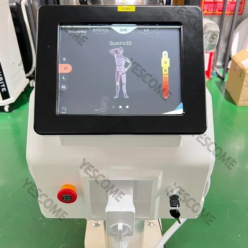 Макс. 3500 Вт 808 нм диодное оборудование для депиляции Ice Continution Machine салонного