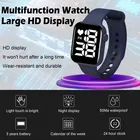 Часы наручные мужские и женские цифровые, повседневные электронные светодиодные спортивные водонепроницаемые Простые Модные, с защитой от воды