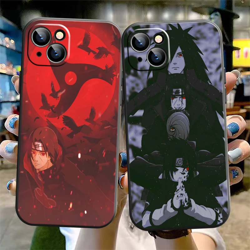 

NARUTO Phone Case For iPhone 11 12 13 Pro MAX Mini 6 6S 7 8 Plus X XR XS MAX SE 2020 Soft Japan Anime Cartoon Funda Back Cover