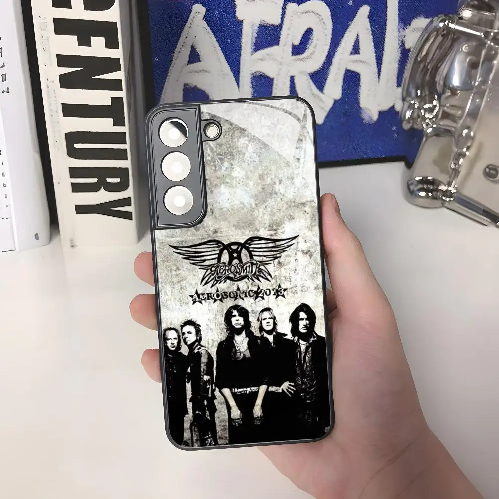 Фото Панк-рок чехол для телефона Aerosmith для Samsung Galaxy S26 S25 S24 S23 S22 S20 FE S21 Edge Ultra Plus FE, магнитный стеклянный чехол №5