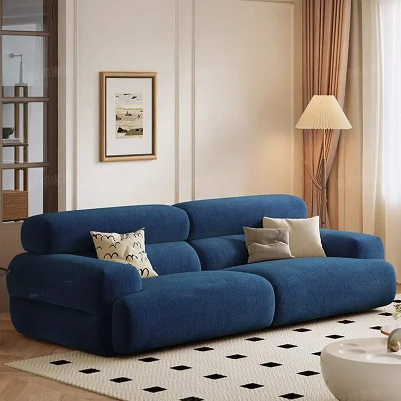 Белый двойной квадратный диван для гостиной простой белый влюбленных чтения