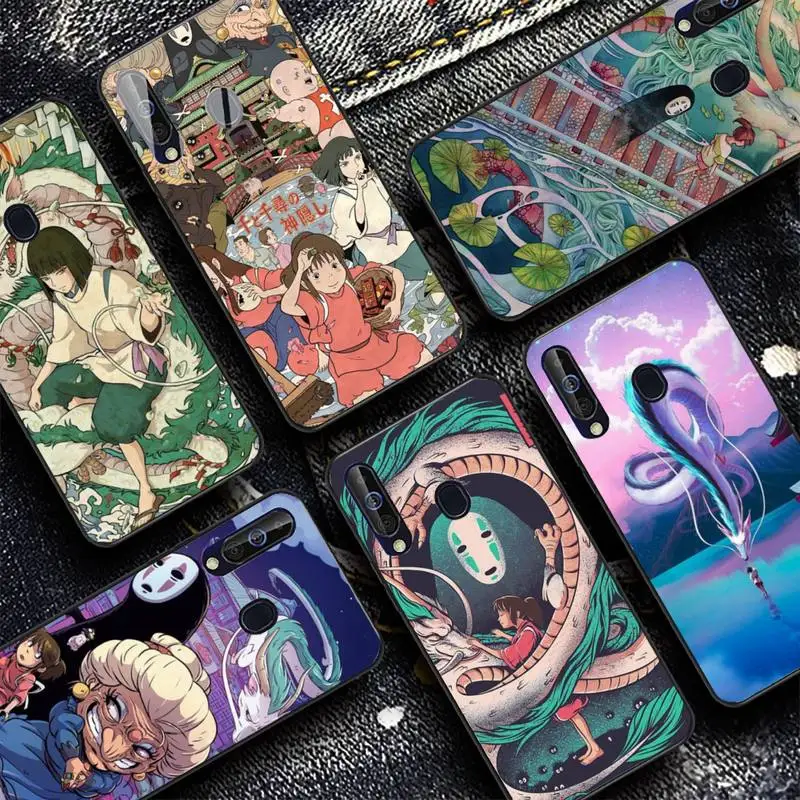 

Cartoon Studio Ghibli Spirited Away Phone Case for Samsung A51 01 50 71 21S 70 31 40 30 10 20 S E 11 91 A7 A8 2018