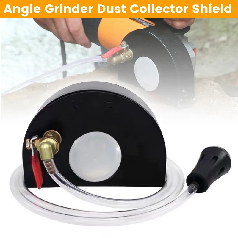 

120x43mm Angle Grinder Shield Set With Water Pipe Wheel Guard Safety Protector Cover Water Cutting Machine Base Safety Cover